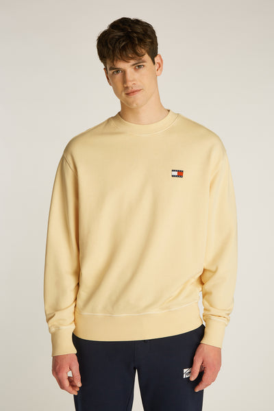 Sweat col O Jaune - TOMMY JEANS