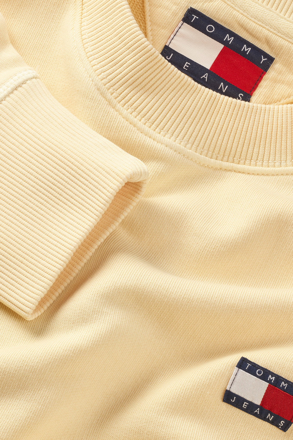 Sweat col O Jaune - TOMMY JEANS