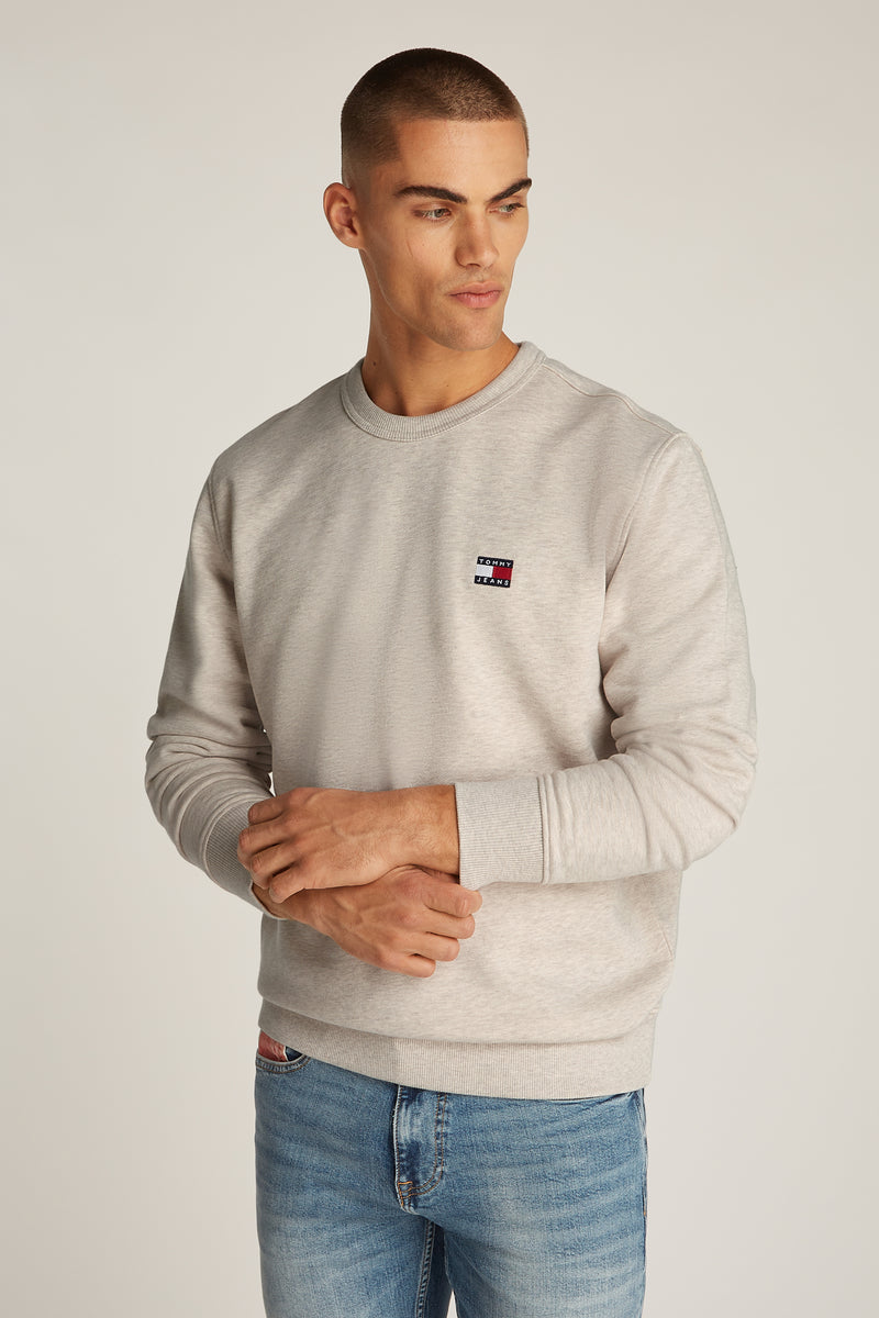 Sweat col O Beige - TOMMY JEANS