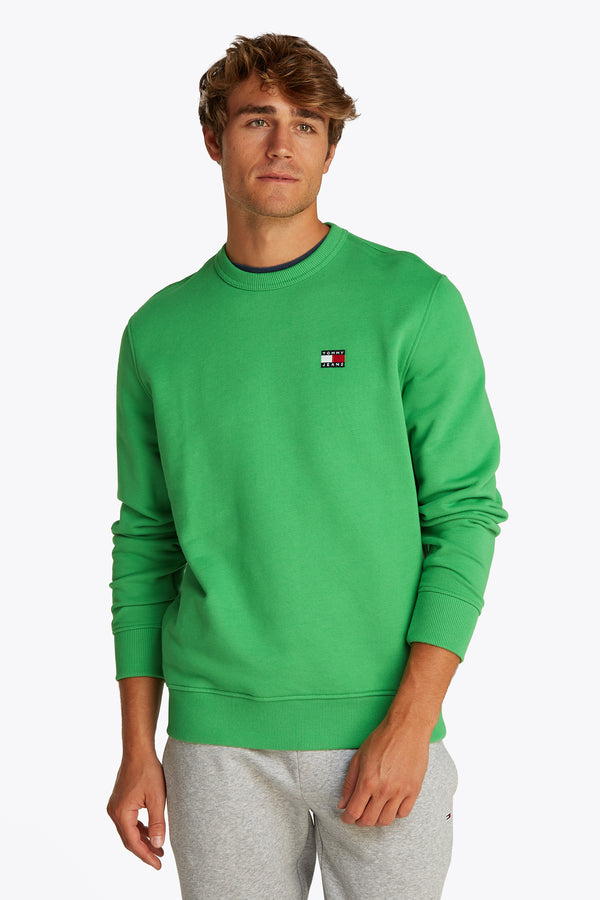 Sweat col O Vert - TOMMY JEANS