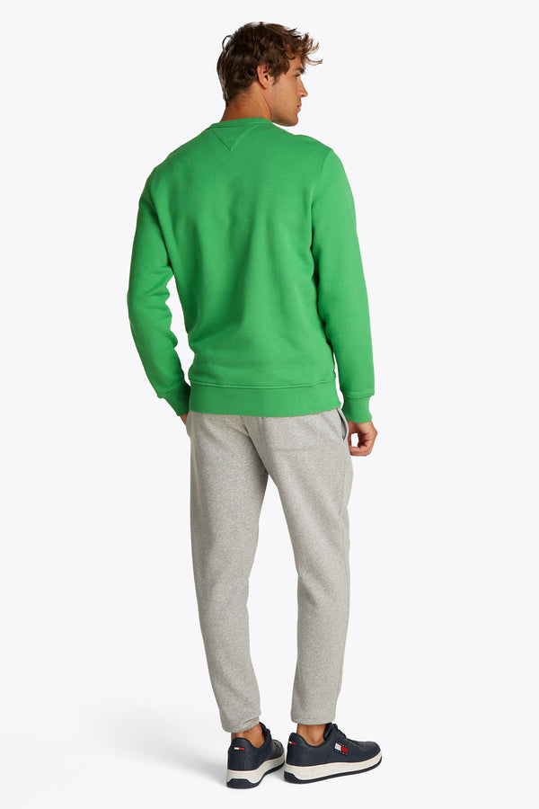 Sweat col O Vert - TOMMY JEANS