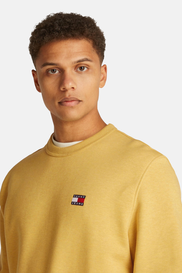Sweat col O Jaune - TOMMY JEANS