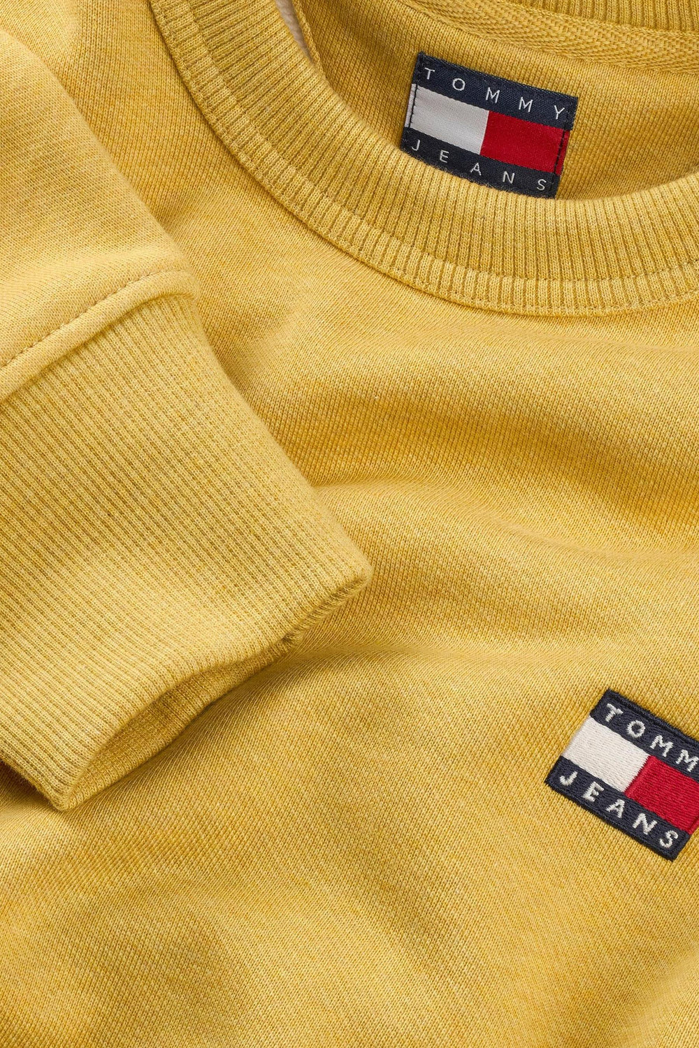Sweat col O Jaune - TOMMY JEANS