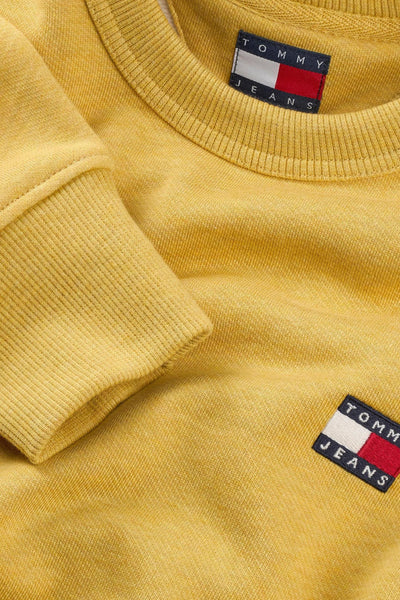 Sweat col O Jaune - TOMMY JEANS