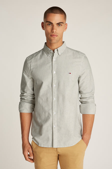 Hemd (lange mouwen) Grijs - TOMMY JEANS