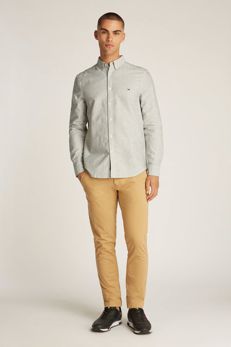 Hemd (lange mouwen) Grijs - TOMMY JEANS
