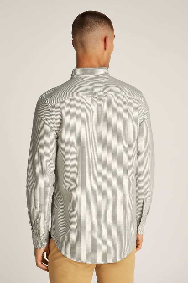 Chemise (manches longues) Gris - TOMMY JEANS