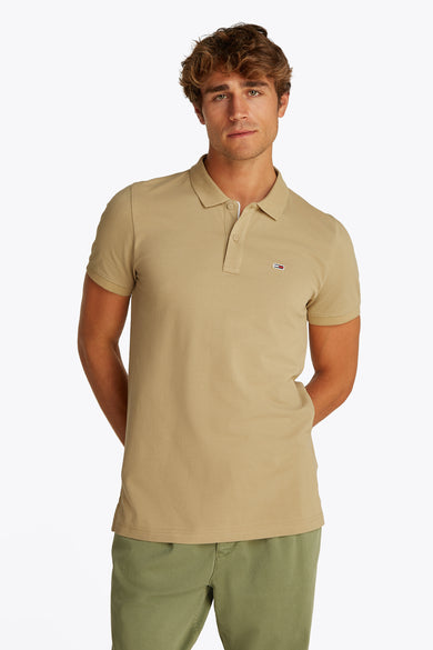 Polo à manches courtes - beige