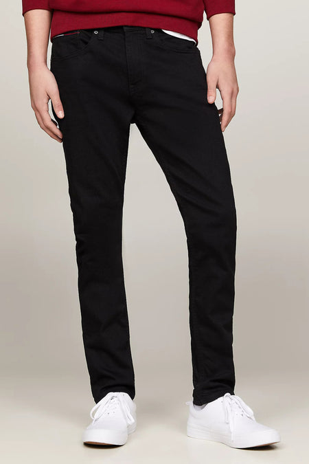 Jeans tapered Black denim - TOMMY JEANS