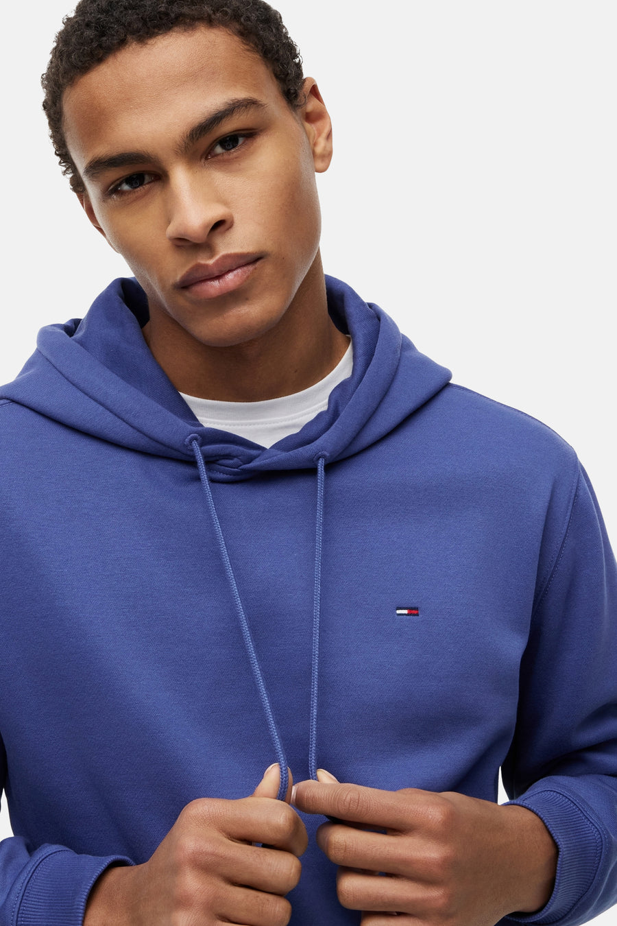 Sweater met kap blauw - TOMMY JEANS