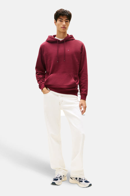 Sweat à capuche rouge - TOMMY JEANS