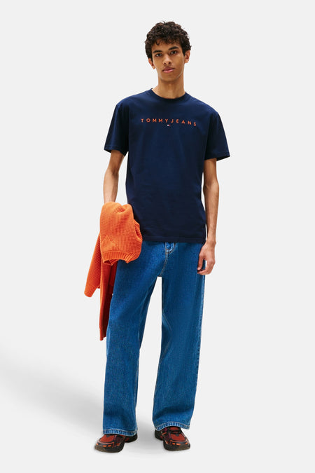 T-shirt (manches courtes) Bleu - TOMMY JEANS