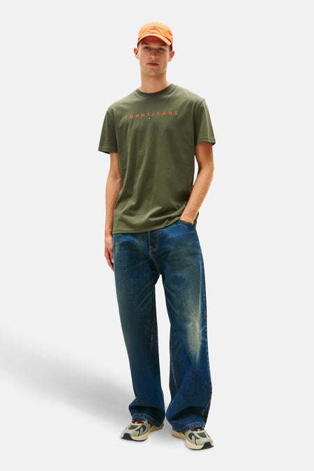 T-shirt (korte mouwen) groen - TOMMY JEANS
