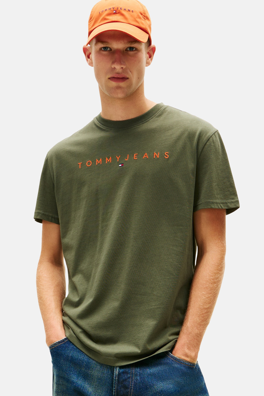 T-shirt met korte mouwen - groen - TOMMY JEANS - 1