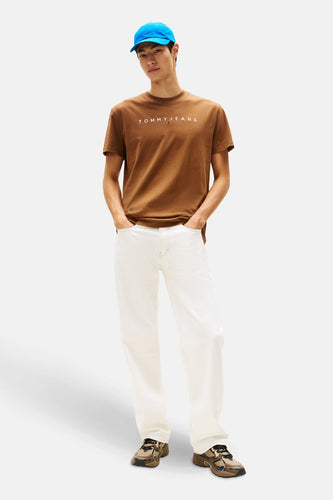 T-shirt met korte mouwen - bruin - TOMMY JEANS - 5