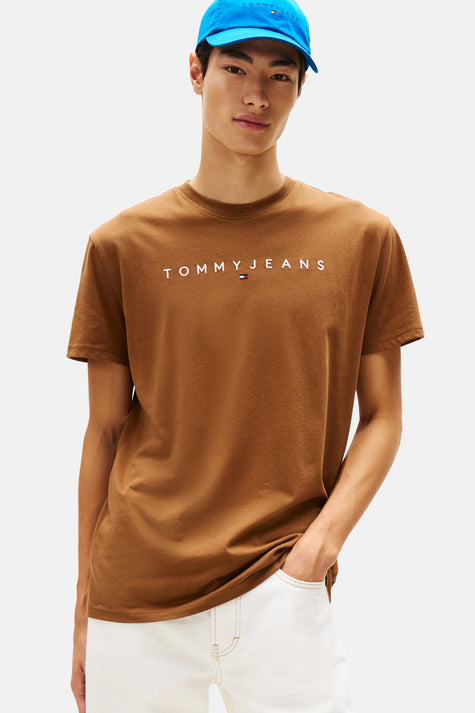 T-shirt (manches courtes) Brun - TOMMY JEANS