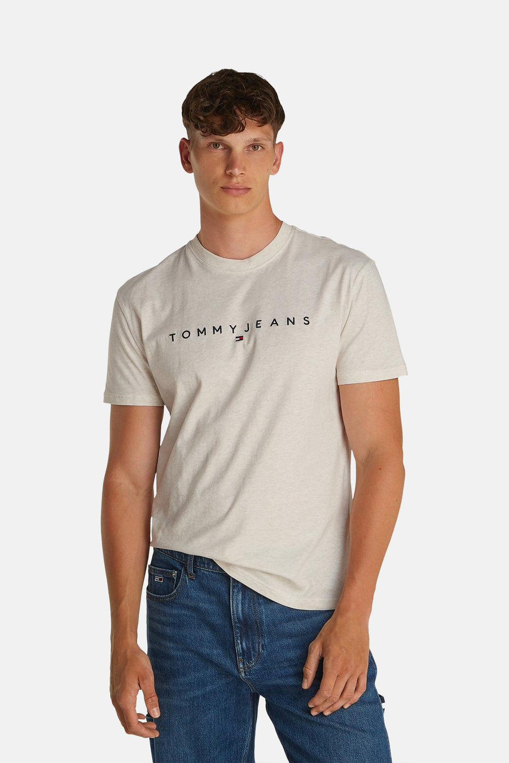 T-shirt (manches courtes) Écru - TOMMY JEANS