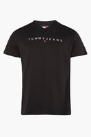 T-shirt (manches courtes) Noir - TOMMY JEANS