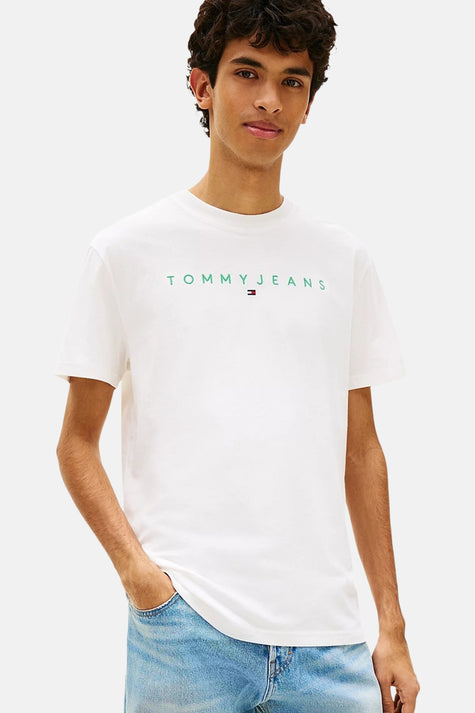 T-shirt (korte mouwen) ecru - TOMMY JEANS