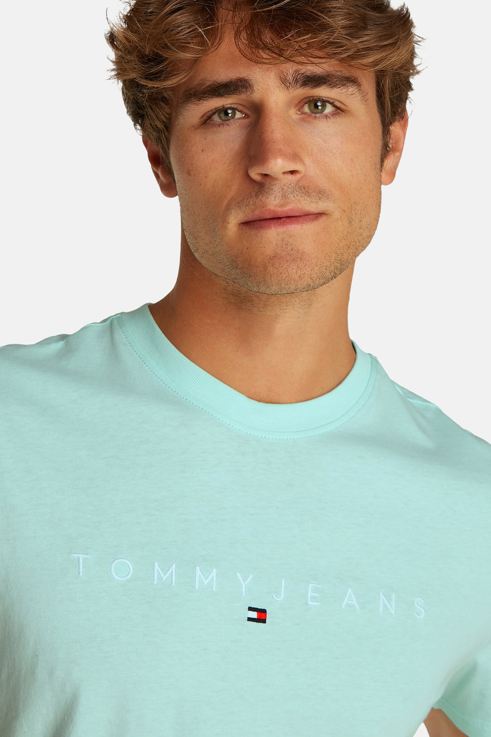 T-shirt (manches courtes) Bleu - TOMMY JEANS