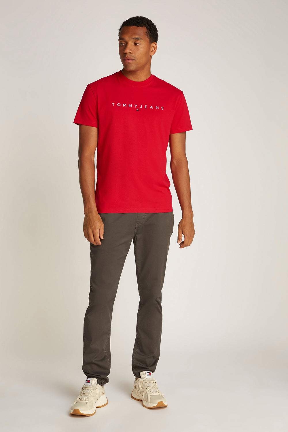 T-shirt (manches courtes) Rouge - TOMMY JEANS