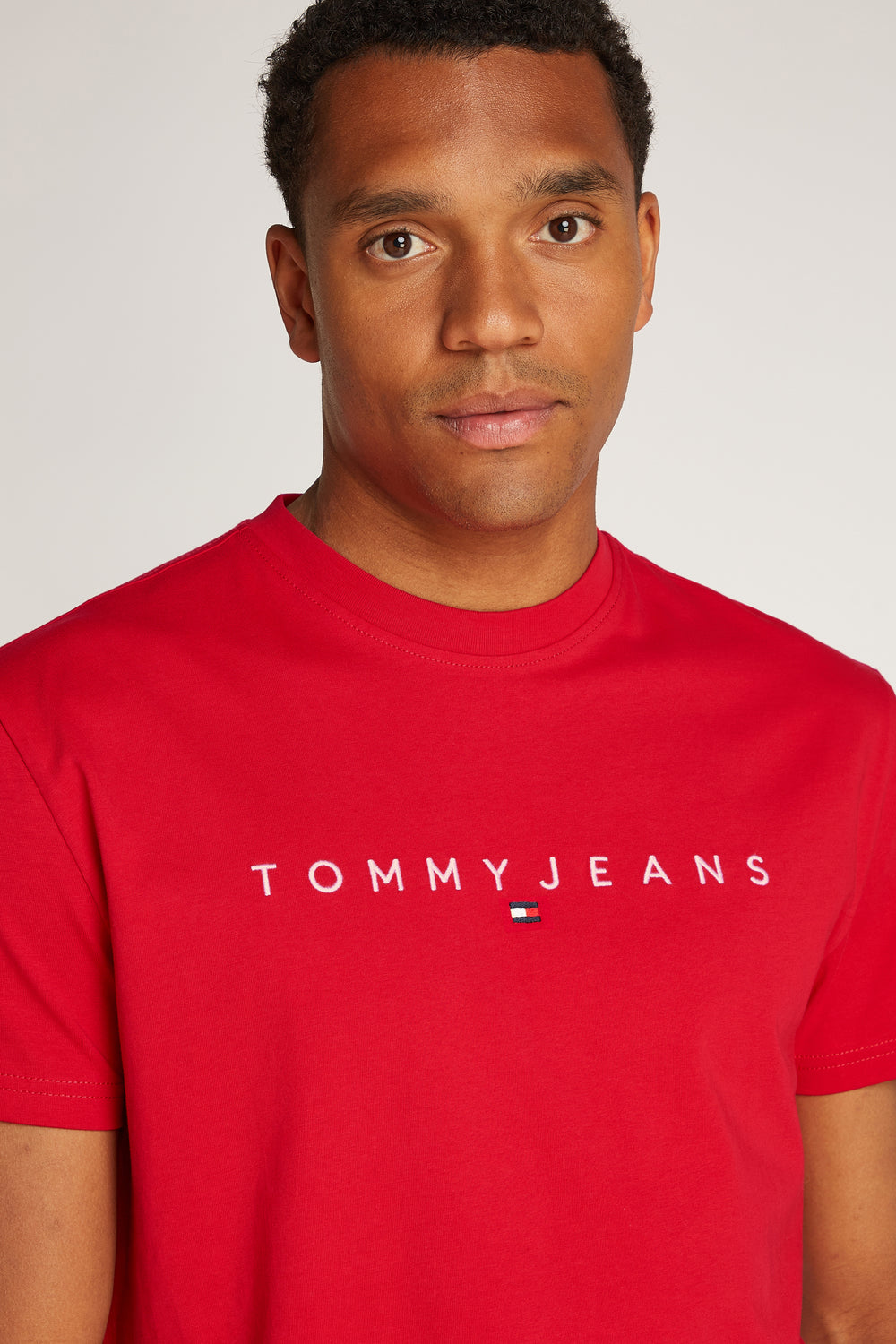 T-shirt (manches courtes) Rouge - TOMMY JEANS