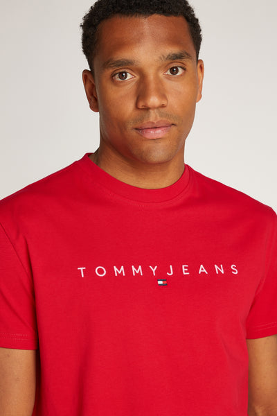 T-shirt (manches courtes) Rouge - TOMMY JEANS