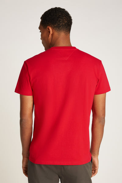 T-shirt (manches courtes) Rouge - TOMMY JEANS
