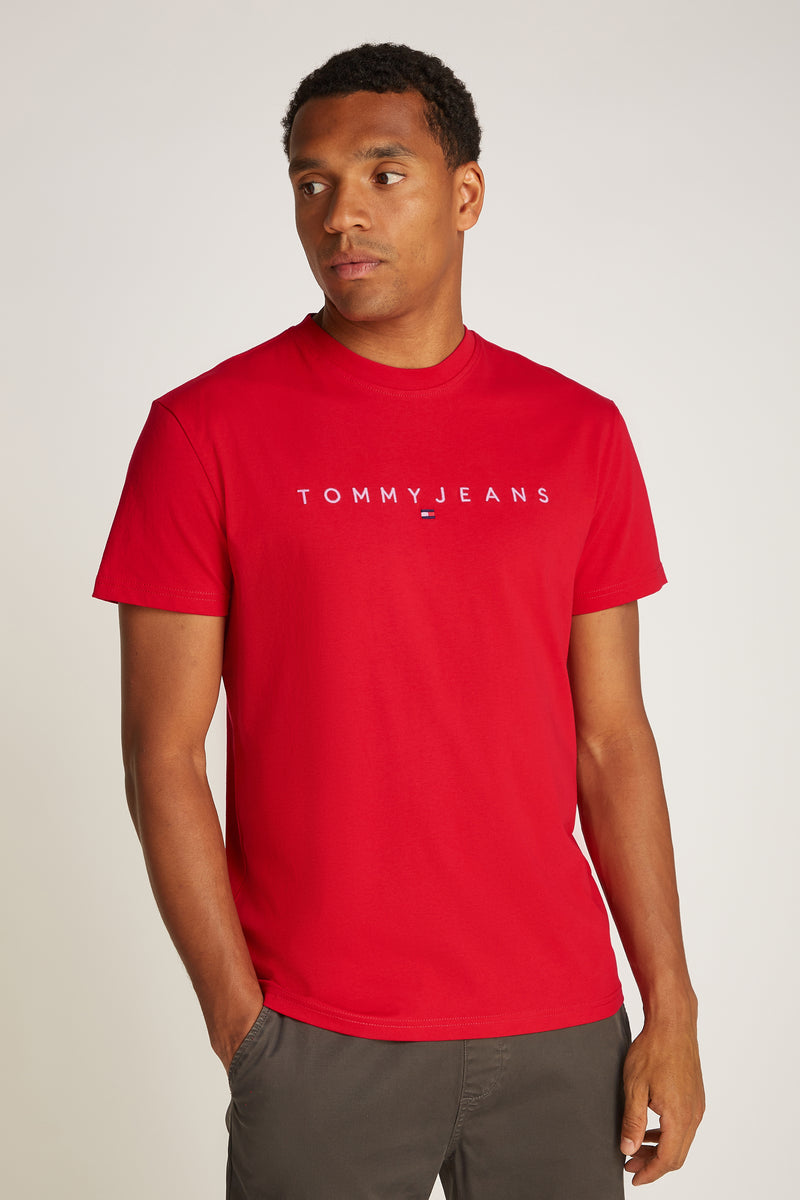T-shirt (manches courtes) Rouge - TOMMY JEANS
