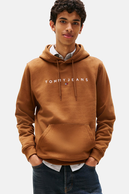 Sweat à capuche Brun - TOMMY JEANS