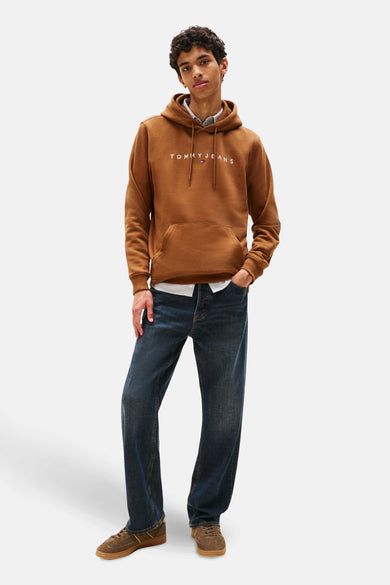 Sweat à capuche Brun - TOMMY JEANS