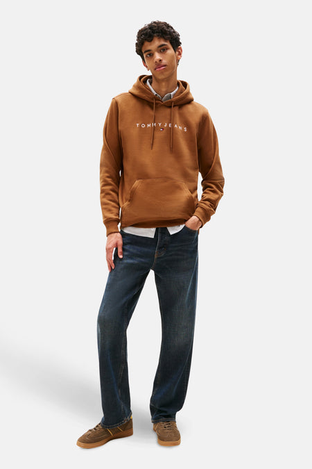 Sweat à capuche Brun - TOMMY JEANS