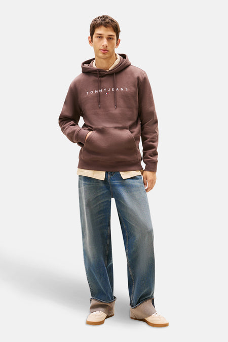 Sweater met kap bruin - TOMMY JEANS