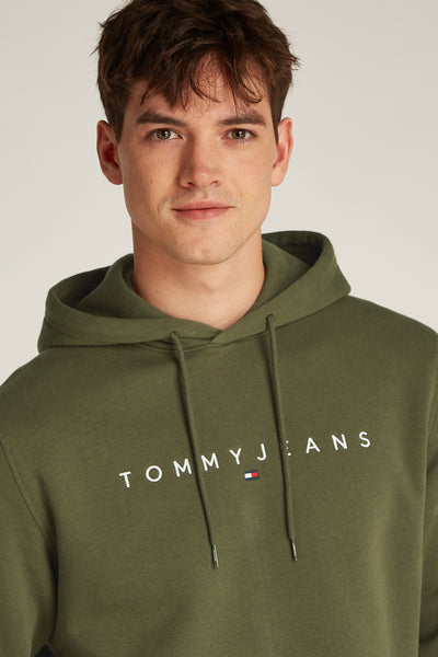 Sweater met kap Groen - TOMMY JEANS