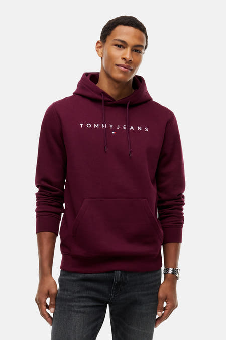 Sweater met kap - paars