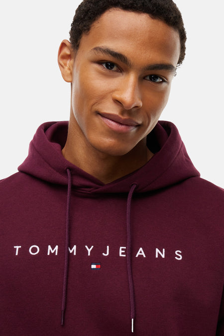 Sweater met kap paars - TOMMY JEANS