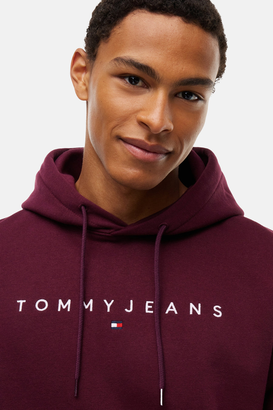 Sweater met kap paars - TOMMY JEANS