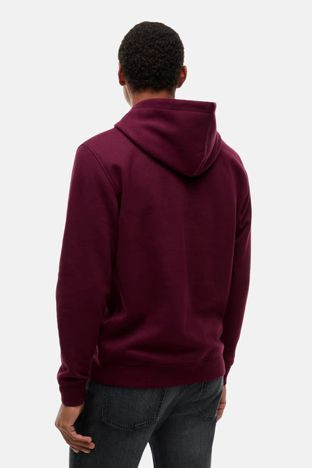 Sweater met kap - paars
