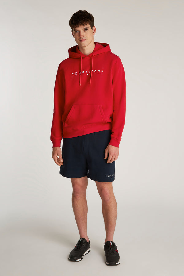Sweat à capuche Rouge - TOMMY JEANS
