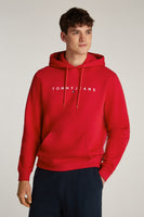 Sweater met kap Rood - TOMMY JEANS