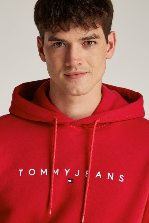 Sweat à capuche Rouge - TOMMY JEANS