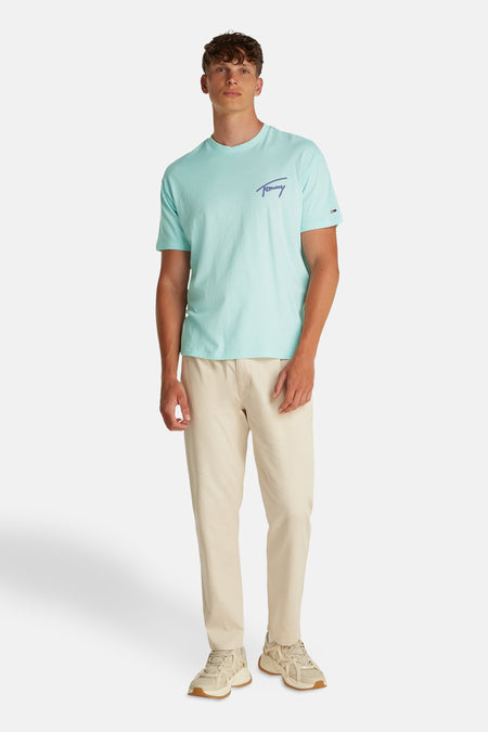 T-shirt met korte mouwen - Turquoise