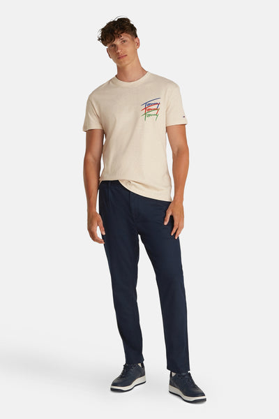 T-shirt (manches courtes) Écru - TOMMY JEANS