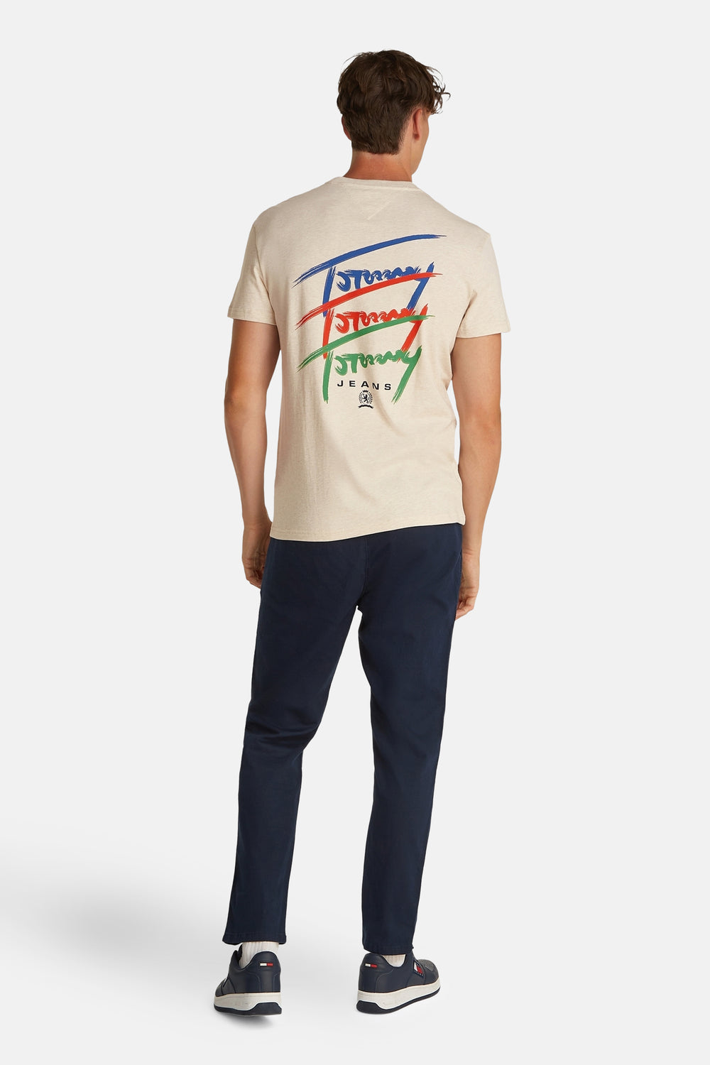 T-shirt (manches courtes) Écru - TOMMY JEANS