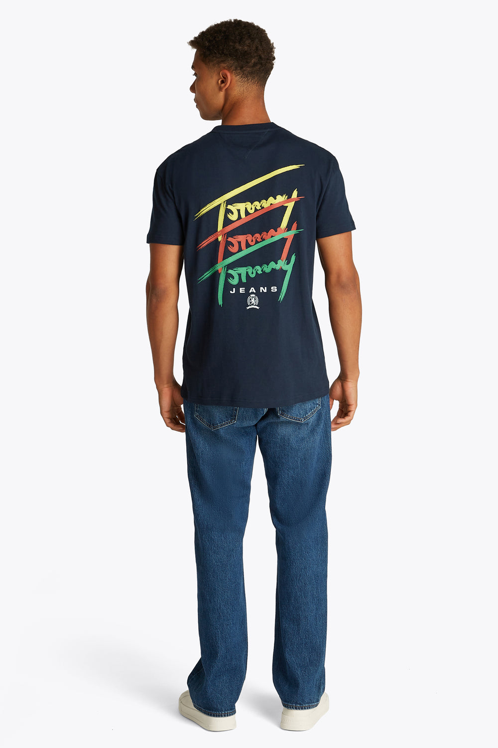 T-shirt (manches courtes) Bleu - TOMMY JEANS