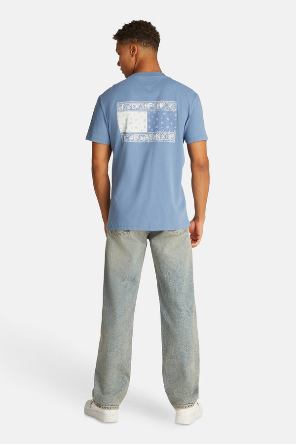 T-shirt (manches courtes) Bleu - TOMMY JEANS