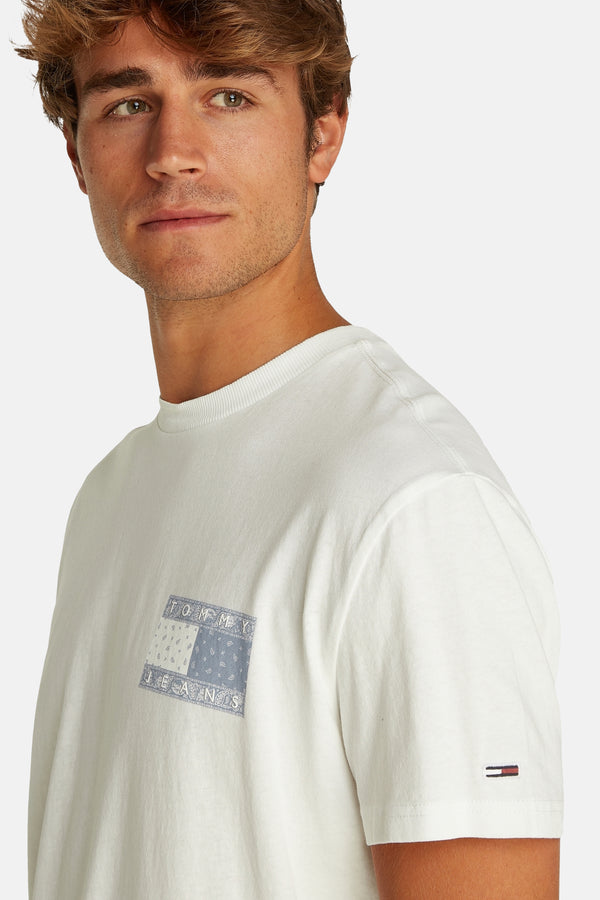 T-shirt (manches courtes) Blanc - TOMMY JEANS