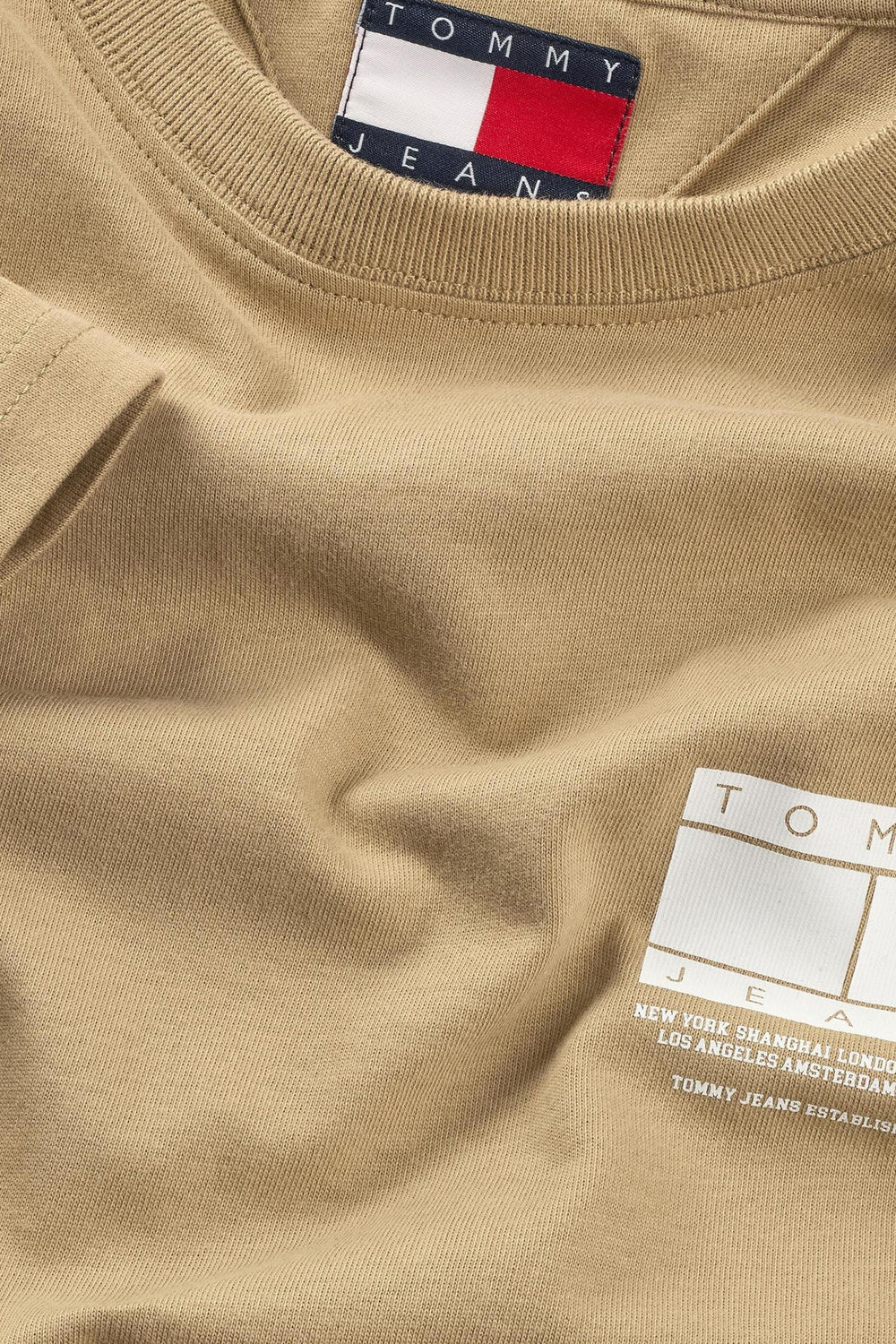 T-shirt (manches courtes) Beige - TOMMY JEANS