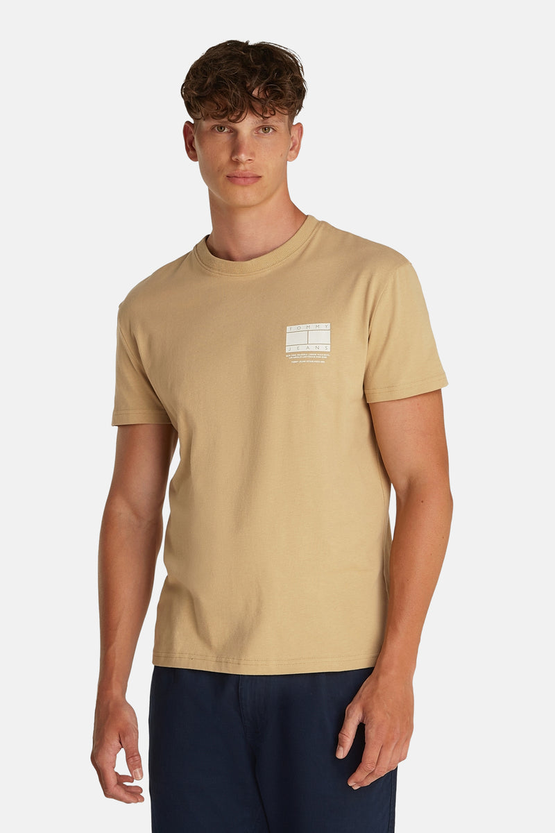 T-shirt (manches courtes) Beige - TOMMY JEANS