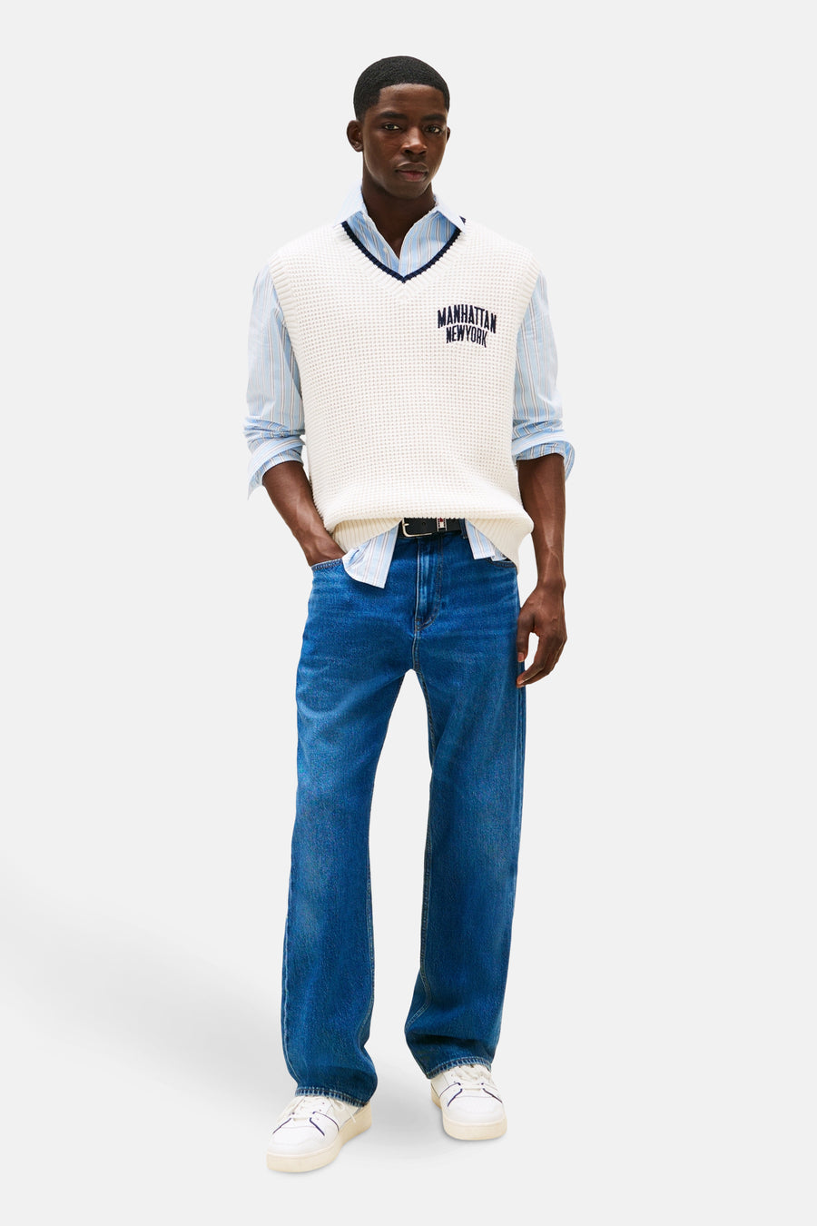 Jeans straight dark blue denim - TOMMY JEANS - TOMMY JEANS